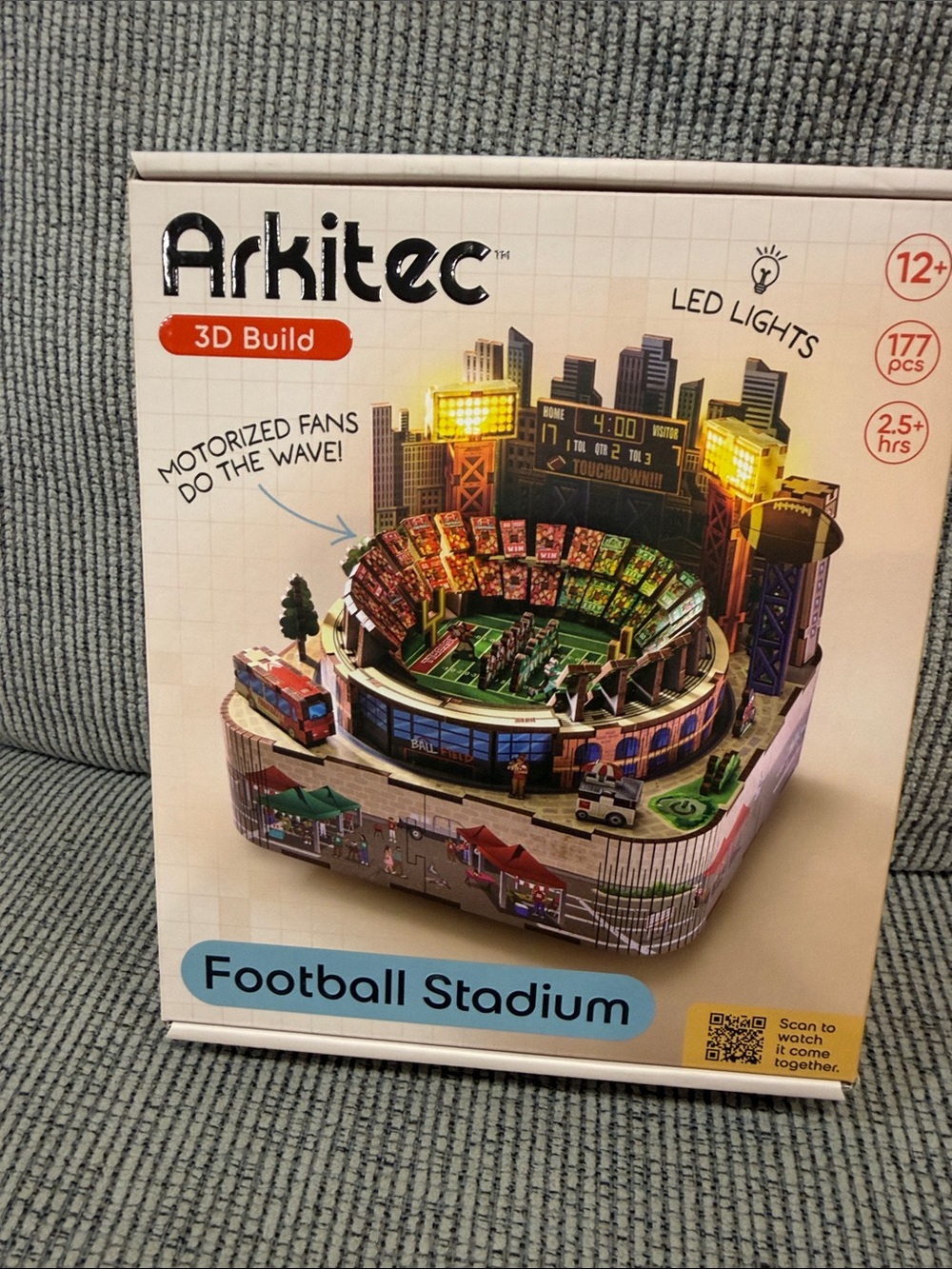 Arkitec Football Stadium Football Stadium Miniscape 3D Build New!